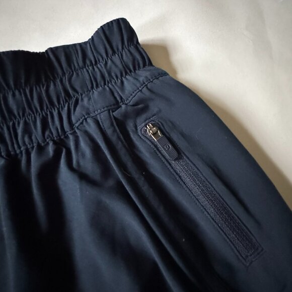Lululemon Womens 4 True Navy Blue Tracker Shorts V Running 4" Inseam W7AZ2S - Picture 2 of 8